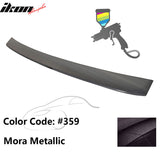 2000-2006 BMW E53 X5 SUV Euro Style Black Rear Roof Window Spoiler ABS