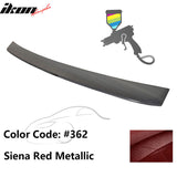 2000-2006 BMW E53 X5 SUV Euro Style Black Rear Roof Window Spoiler ABS