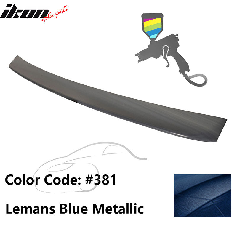 2000-2006 BMW E53 X5 SUV Euro Style Black Rear Roof Window Spoiler ABS