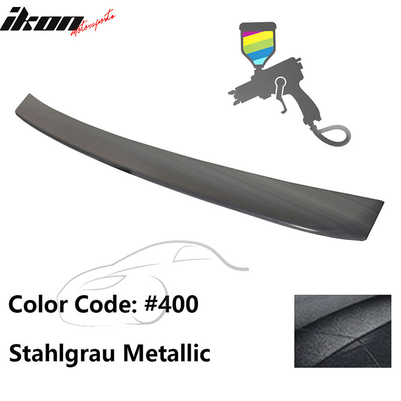 2000-2006 BMW E53 X5 SUV Euro Style Black Rear Roof Window Spoiler ABS