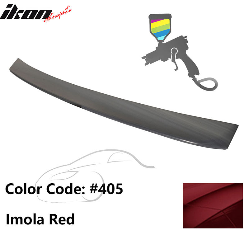 2000-2006 BMW E53 X5 SUV Euro Style Black Rear Roof Window Spoiler ABS