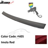 2000-2006 BMW E53 X5 SUV Euro Style Black Rear Roof Window Spoiler ABS