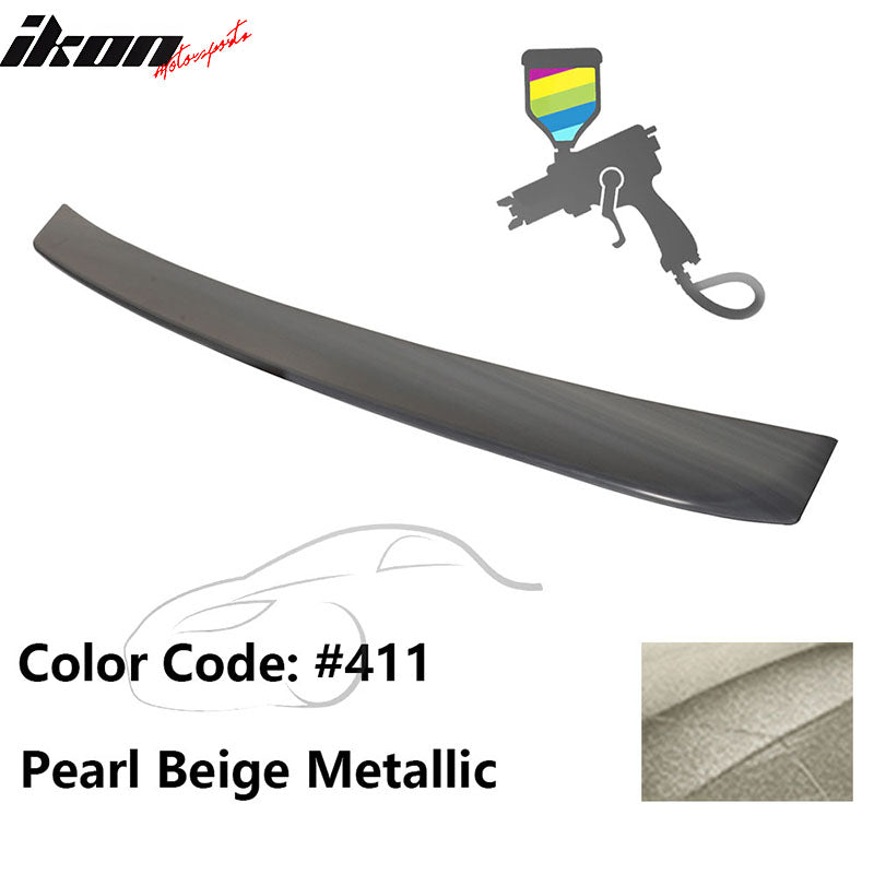 2000-2006 BMW E53 X5 SUV Euro Style Black Rear Roof Window Spoiler ABS