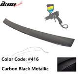 2000-2006 BMW E53 X5 SUV Euro Style Black Rear Roof Window Spoiler ABS