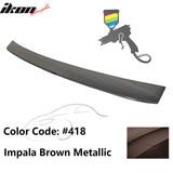 2000-2006 BMW E53 X5 SUV Euro Style Black Rear Roof Window Spoiler ABS