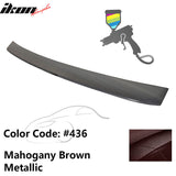 2000-2006 BMW E53 X5 SUV Euro Style Black Rear Roof Window Spoiler ABS