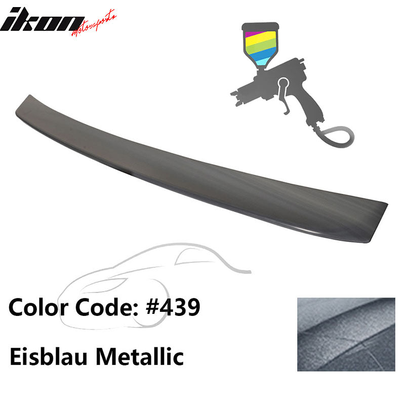 2000-2006 BMW E53 X5 SUV Euro Style Black Rear Roof Window Spoiler ABS