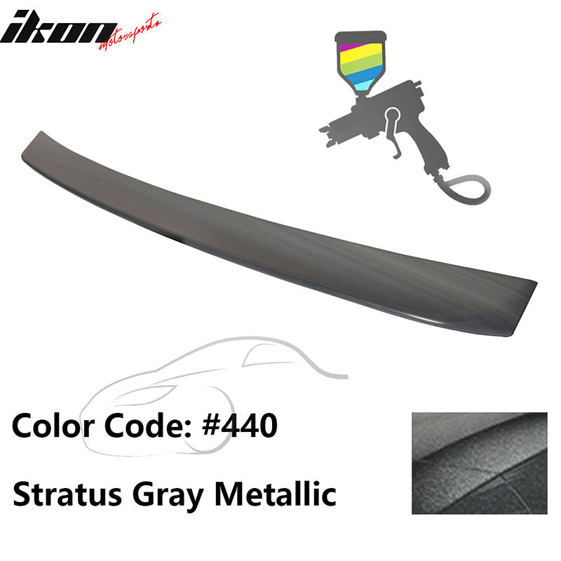 2000-2006 BMW E53 X5 SUV Euro Style Black Rear Roof Window Spoiler ABS