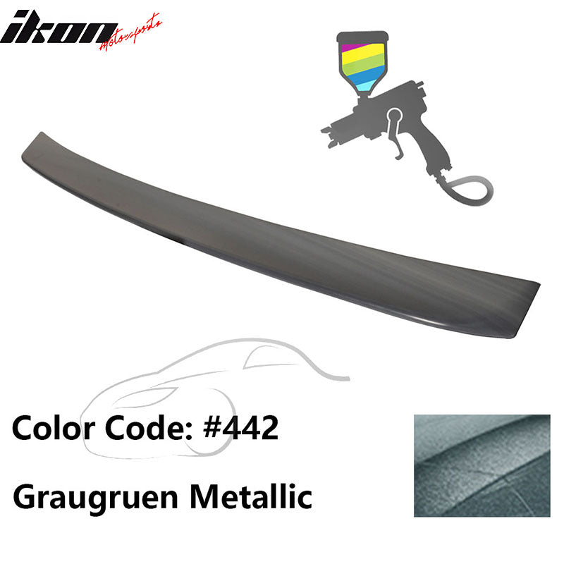 2000-2006 BMW E53 X5 SUV Euro Style Black Rear Roof Window Spoiler ABS