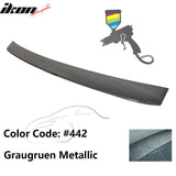 2000-2006 BMW E53 X5 SUV Euro Style Black Rear Roof Window Spoiler ABS