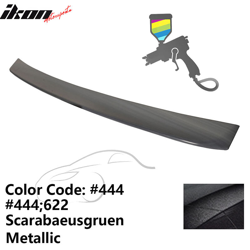 2000-2006 BMW E53 X5 SUV Euro Style Black Rear Roof Window Spoiler ABS