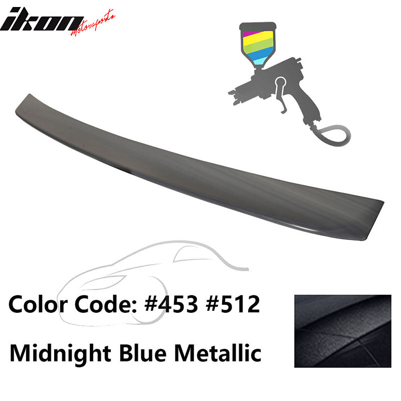 2000-2006 BMW E53 X5 SUV Euro Style Black Rear Roof Window Spoiler ABS
