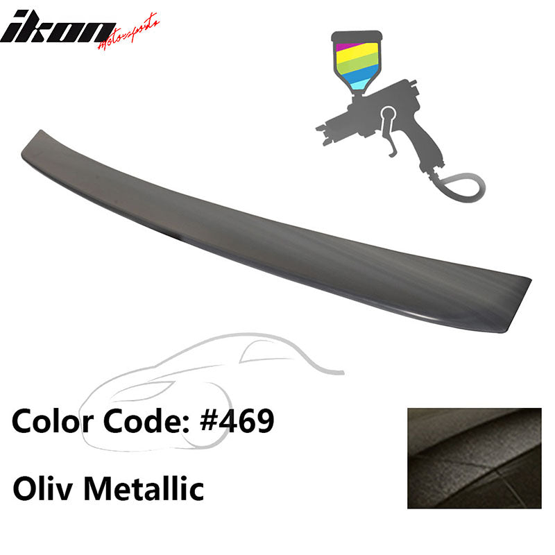 2000-2006 BMW E53 X5 SUV Euro Style Black Rear Roof Window Spoiler ABS