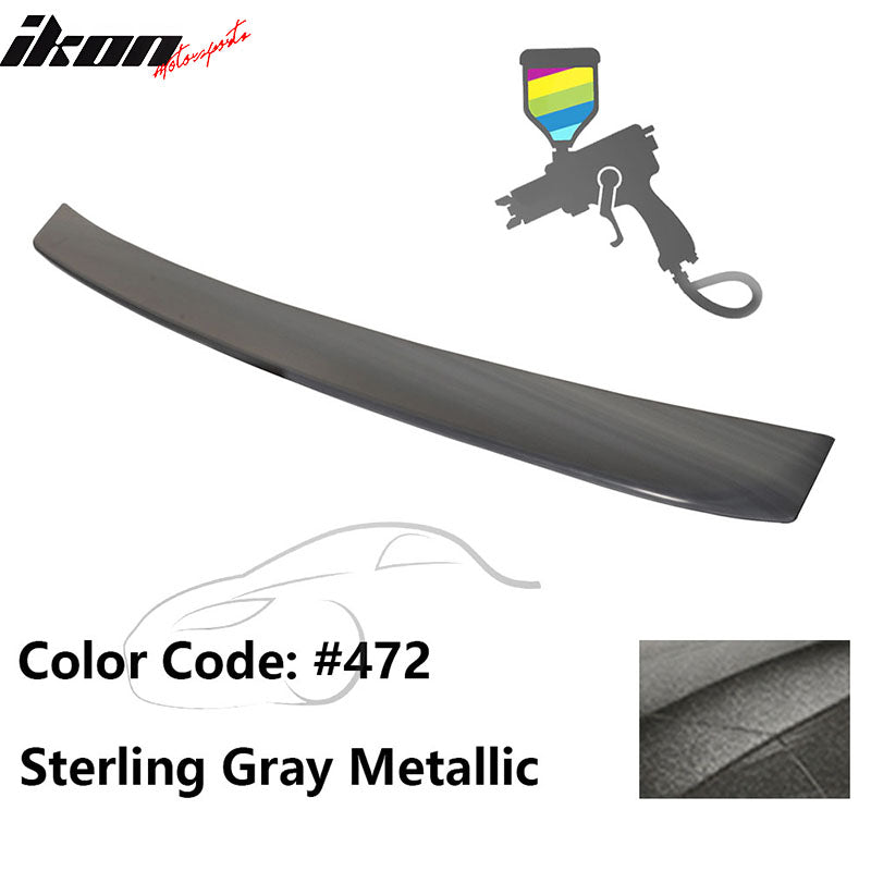 2000-2006 BMW E53 X5 SUV Euro Style Black Rear Roof Window Spoiler ABS