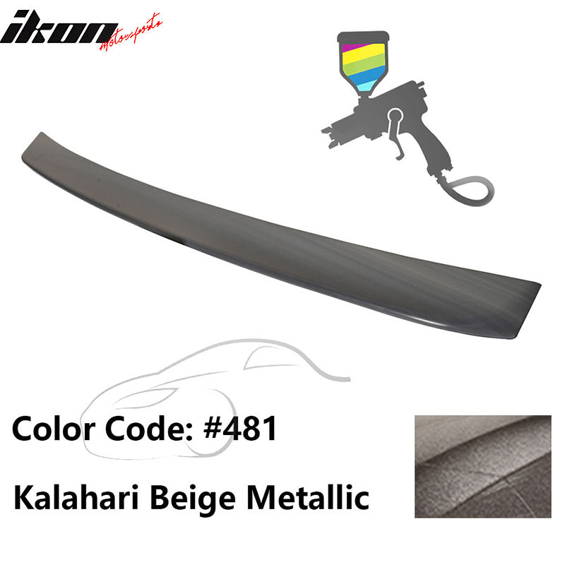 2000-2006 BMW E53 X5 SUV Euro Style Black Rear Roof Window Spoiler ABS