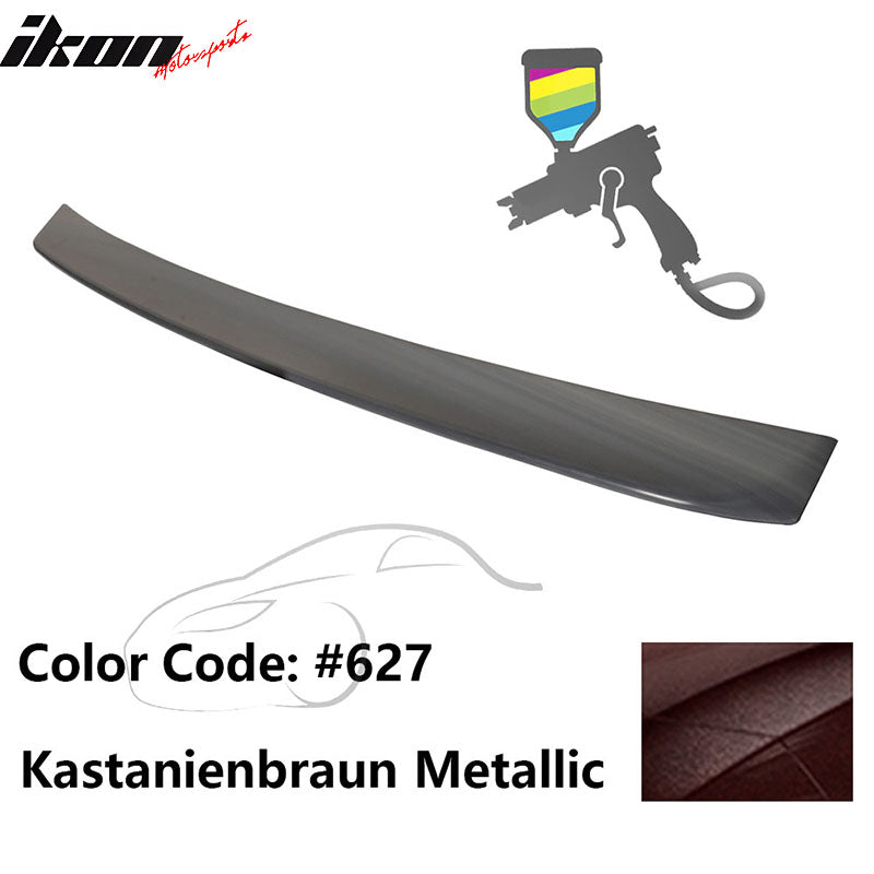 2000-2006 BMW E53 X5 SUV Euro Style Black Rear Roof Window Spoiler ABS