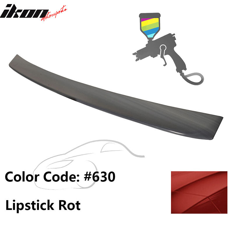 2000-2006 BMW E53 X5 SUV Euro Style Black Rear Roof Window Spoiler ABS