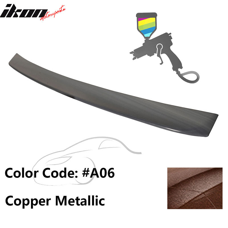 2000-2006 BMW E53 X5 SUV Euro Style Black Rear Roof Window Spoiler ABS