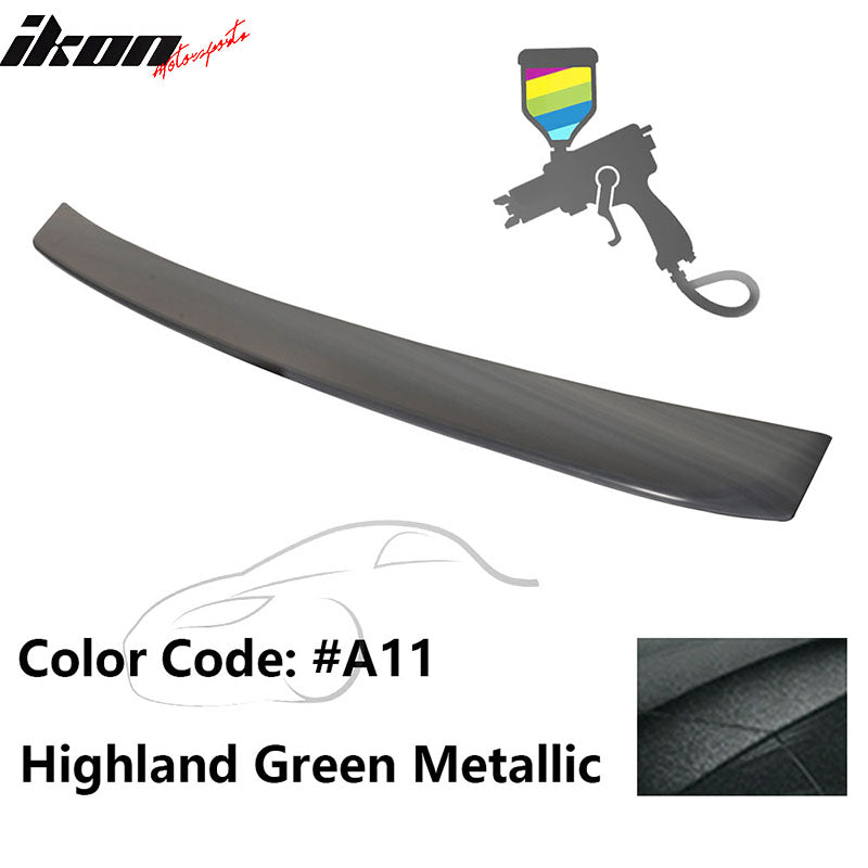 2000-2006 BMW E53 X5 SUV Euro Style Black Rear Roof Window Spoiler ABS