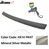 2000-2006 BMW E53 X5 SUV Euro Style Black Rear Roof Window Spoiler ABS