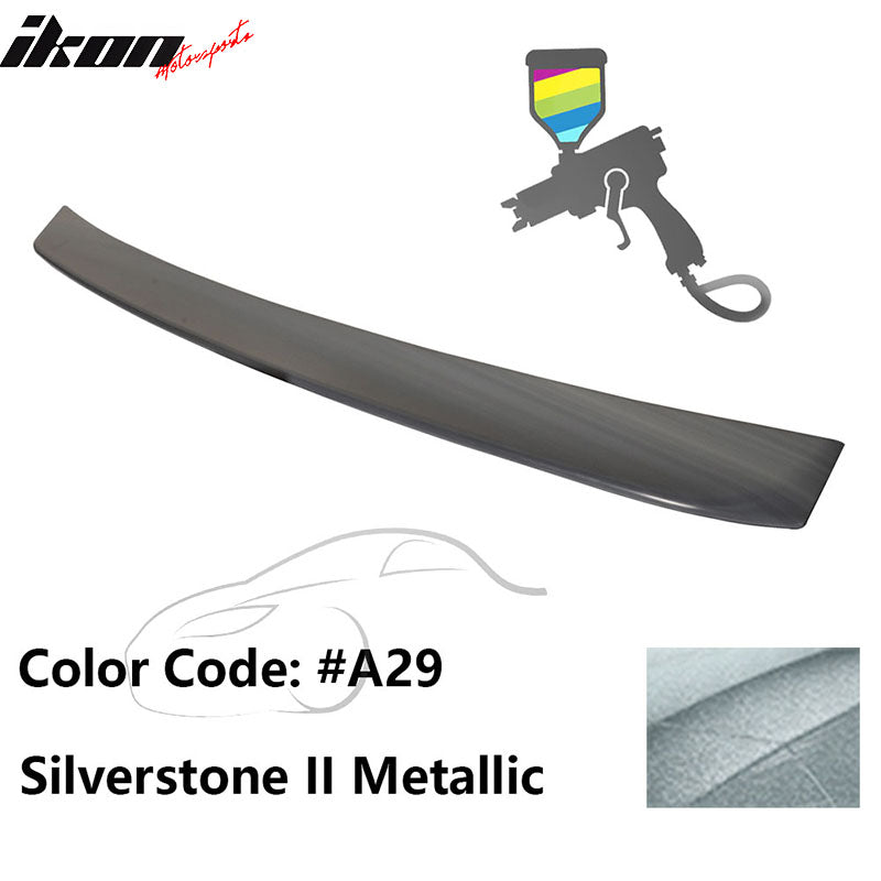 2000-2006 BMW E53 X5 SUV Euro Style Black Rear Roof Window Spoiler ABS