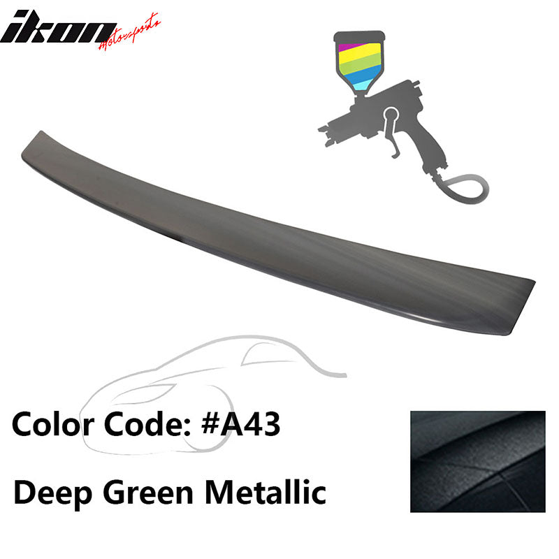 2000-2006 BMW E53 X5 SUV Euro Style Black Rear Roof Window Spoiler ABS
