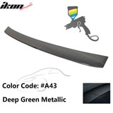 2000-2006 BMW E53 X5 SUV Euro Style Black Rear Roof Window Spoiler ABS