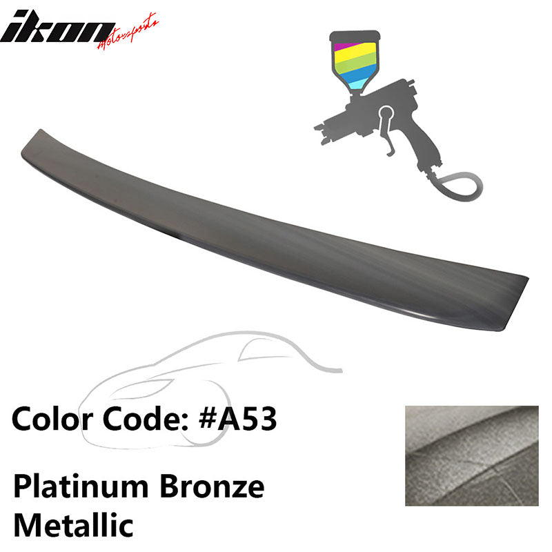 2000-2006 BMW E53 X5 SUV Euro Style Black Rear Roof Window Spoiler ABS