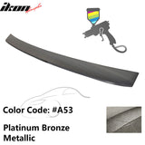 2000-2006 BMW E53 X5 SUV Euro Style Black Rear Roof Window Spoiler ABS