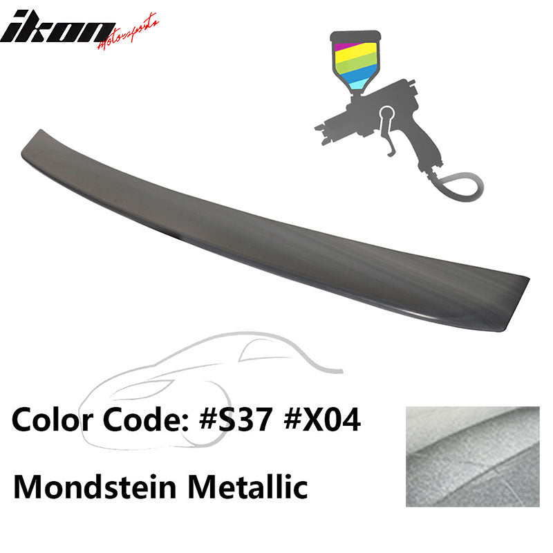 2000-2006 BMW E53 X5 SUV Euro Style Black Rear Roof Window Spoiler ABS