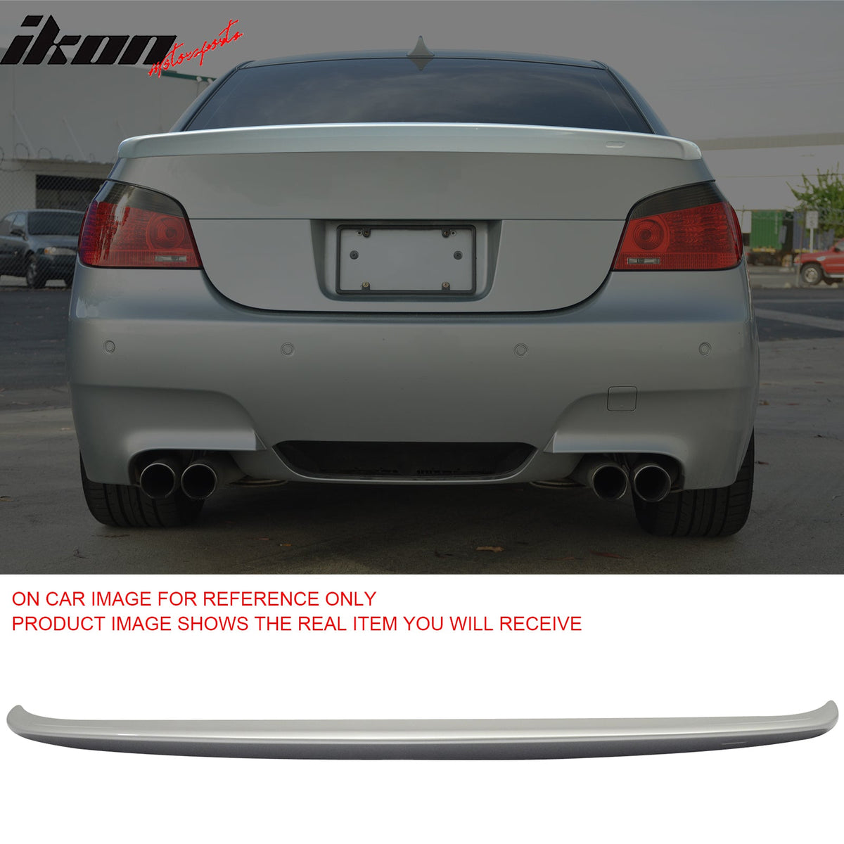 2004-2010 BMW E60 5 Series Sedan AC Style Trunk Spoiler ABS
