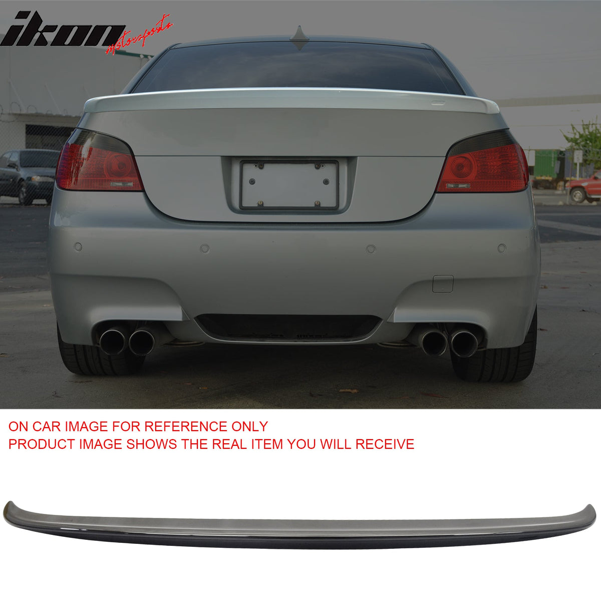 2004-2010 BMW E60 5 Series Sedan AC Style Trunk Spoiler ABS