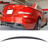 2007-2013 BMW E82 1 Series Coupe Performance Style Trunk Spoiler ABS