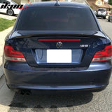 2007-2013 BMW 1 Series E82 Coupe P Style Carbon Fiber CF Trunk Spoiler