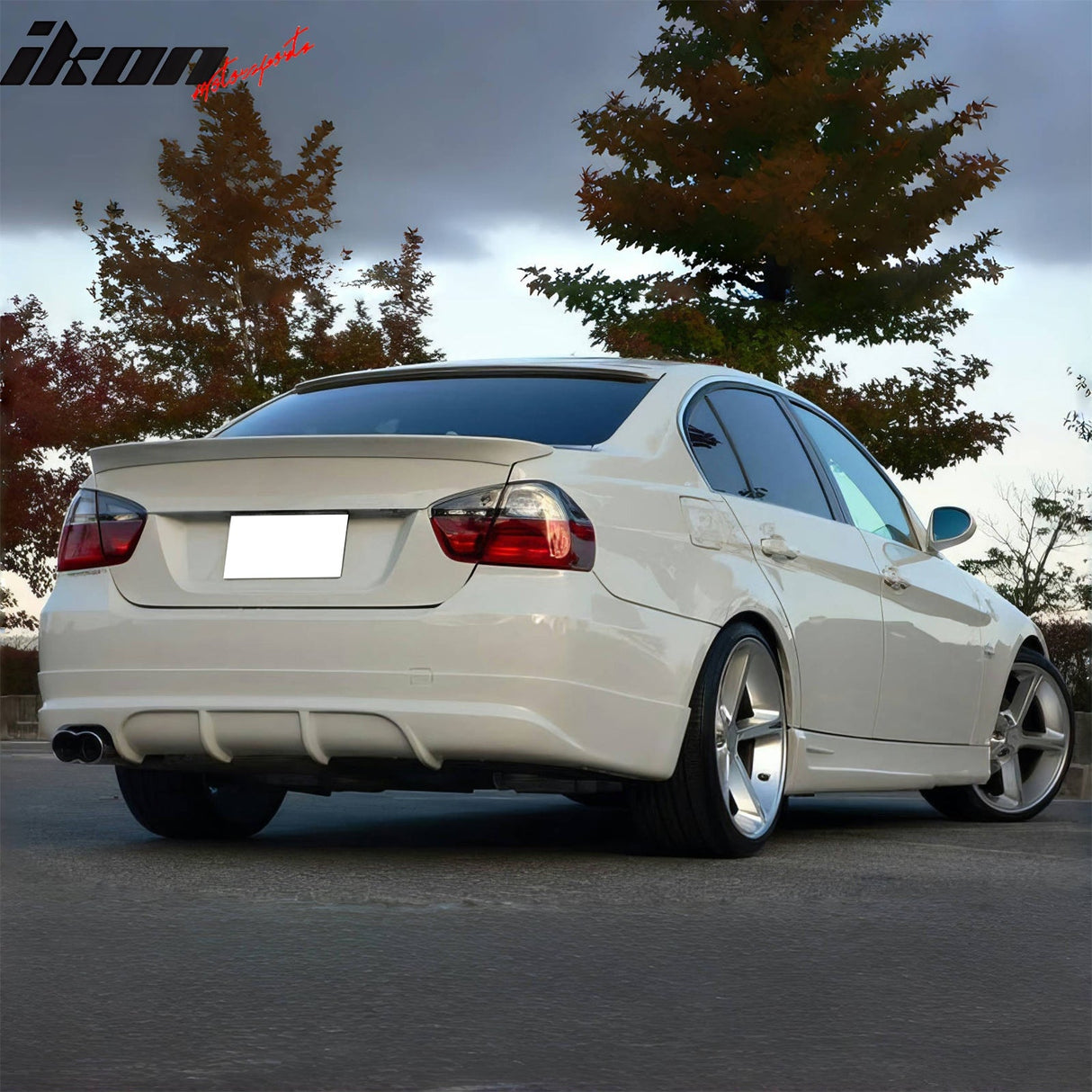 2006-2011 BMW 3-Series E90 Sedan AC Style Unpainted Trunk Spoiler ABS