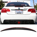 2007-2013 BMW E93 3 Series Convertible 2Dr Red Line CF Trunk Spoiler