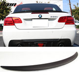 2007-2013 BMW E93 3 Series Convertible P Style Carbon CF Trunk Spoiler
