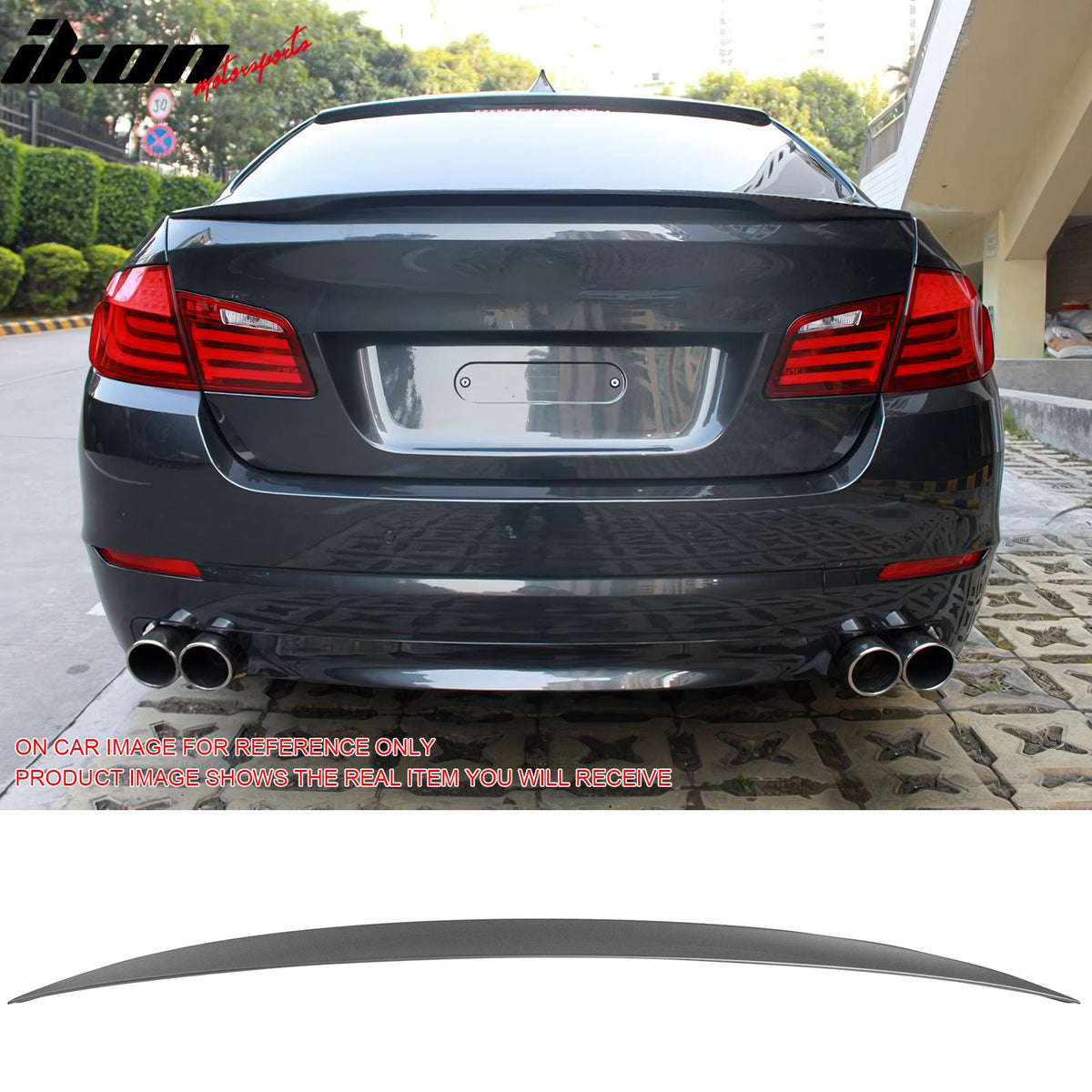 2011-2017 BMW F10 5-Series Sedan 4-Door Trunk Spoiler ABS