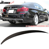 2011-2016 BMW 5 Series F10 Sedan P Style Carbon Fiber CF Trunk Spoiler