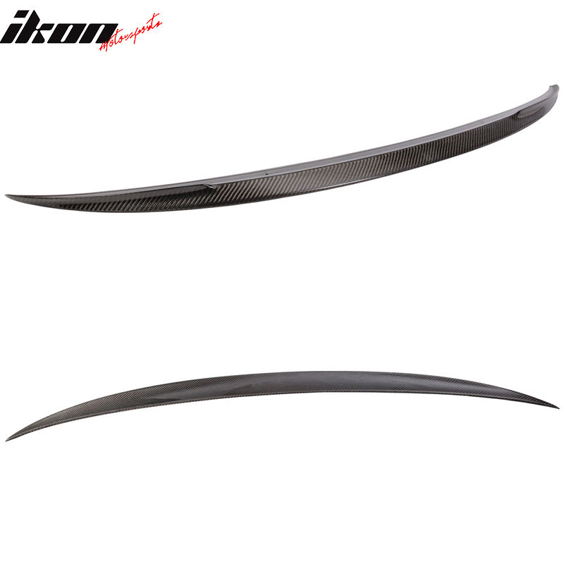 2011-2016 BMW 5 Series F10 Sedan P Style Carbon Fiber CF Trunk Spoiler