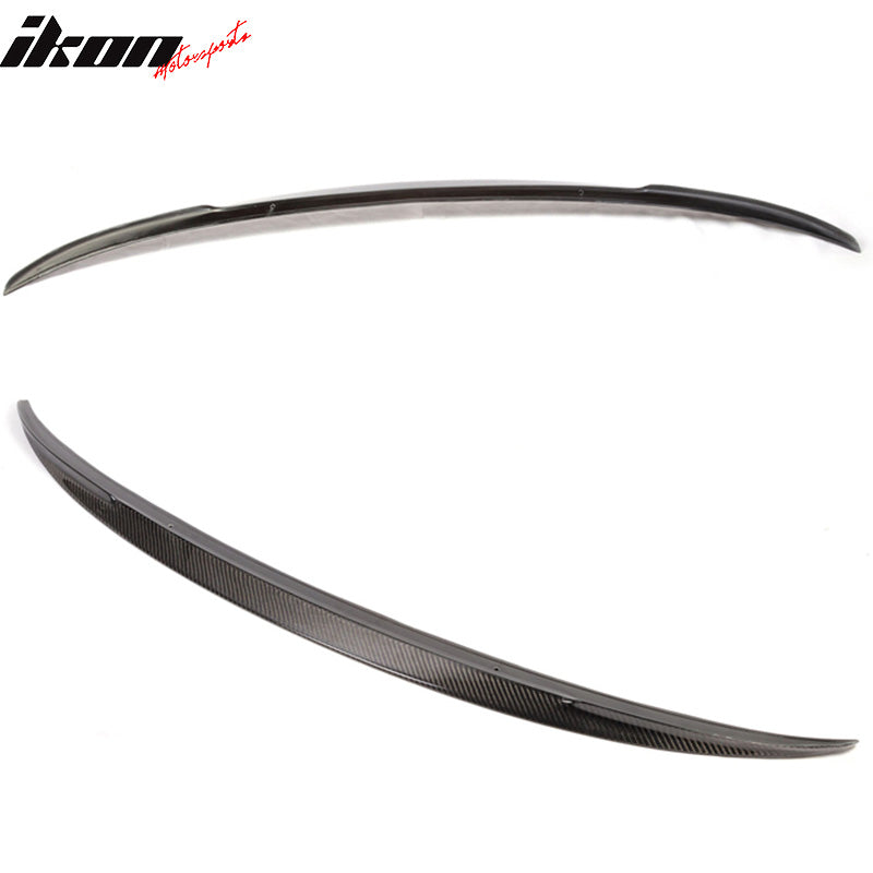 2011-2016 BMW 5 Series F10 Sedan P Style Carbon Fiber CF Trunk Spoiler