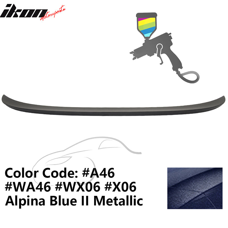 2012-2019 BMW F13 6 Series F06 Gran Coupe M6 Trunk Spoiler Wing ABS