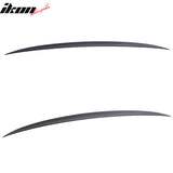 2012-2018 BMW 3-Series F30 Performance #668 Black Trunk Spoiler ABS