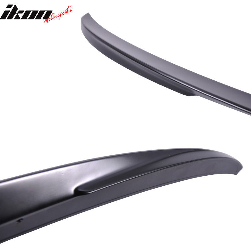 2012-2018 BMW 3-Series F30 Performance #668 Black Trunk Spoiler ABS