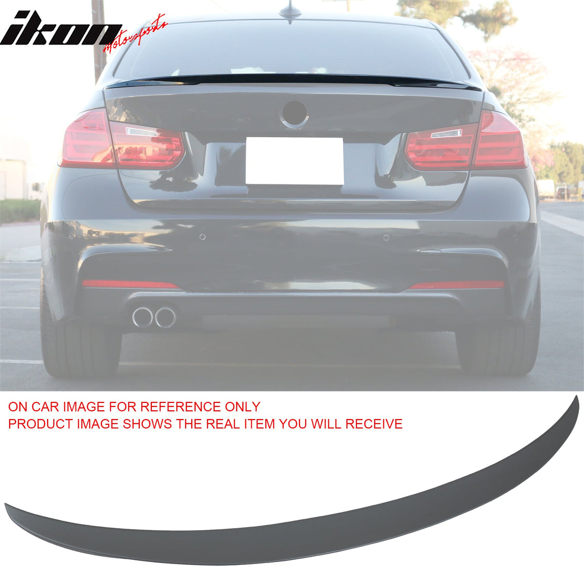 Trunk Spoiler for BMW 3 Series F30 Sedan 2012-2018 Performance Style ABS