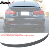 Trunk Spoiler for BMW 3 Series F30 Sedan 2012-2018 Performance Style ABS