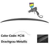 Trunk Spoiler for BMW 3 Series F30 Sedan 2012-2018 Performance Style ABS