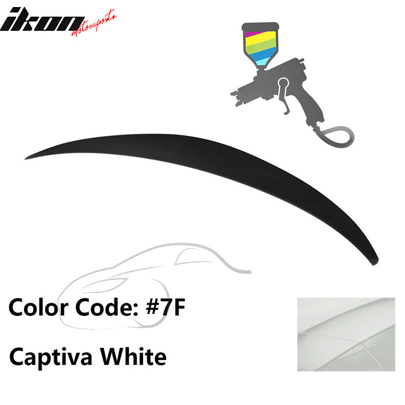 2010-2015 Hyundai Elantra OE Style Rear Trunk Spoiler ABS