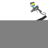 2005-2010 Mercedes Benz SLK-Class R171 Rear Trunk Spoiler ABS