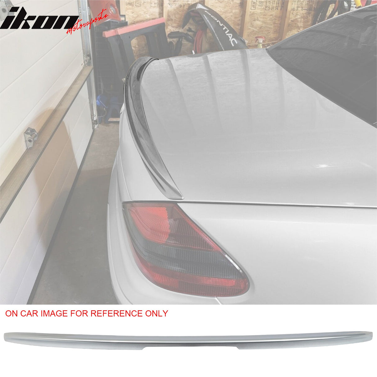 2003-2011 Mercedes Benz SL-Class R230 Rear Trunk Spoiler ABS